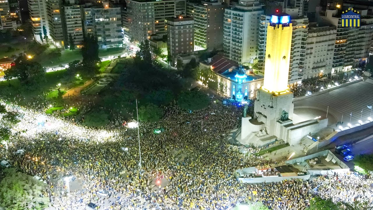 FESTEJOS ROSARIO CENTRAL CAMPEÓN 2023