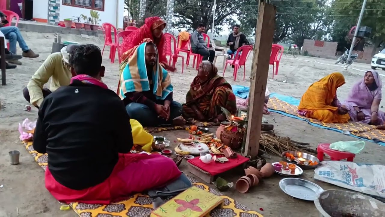 मायन मंत्री पूजन लौकिक एवं वैदिक विधि से