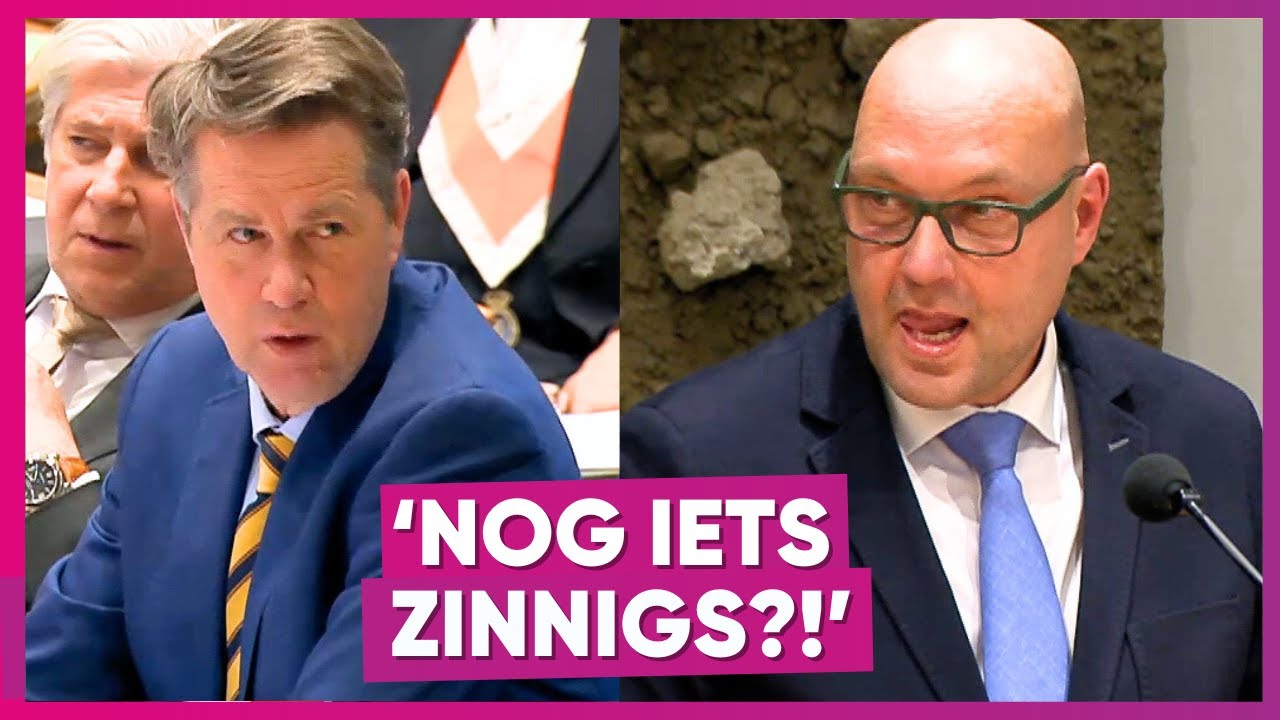 Martin Bosma zet PVV-collega te kakken, zaal lacht