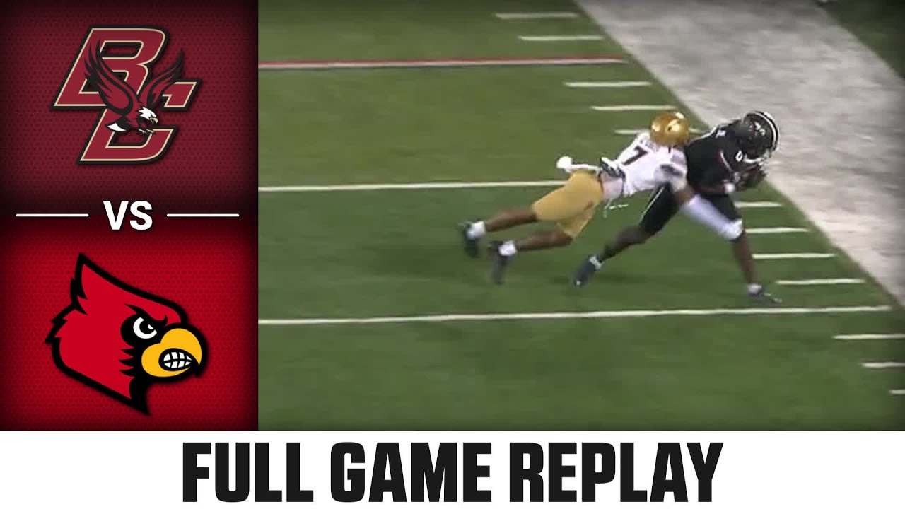 Boston College vs Louisville Full Game Replay | 2025 ACC Football