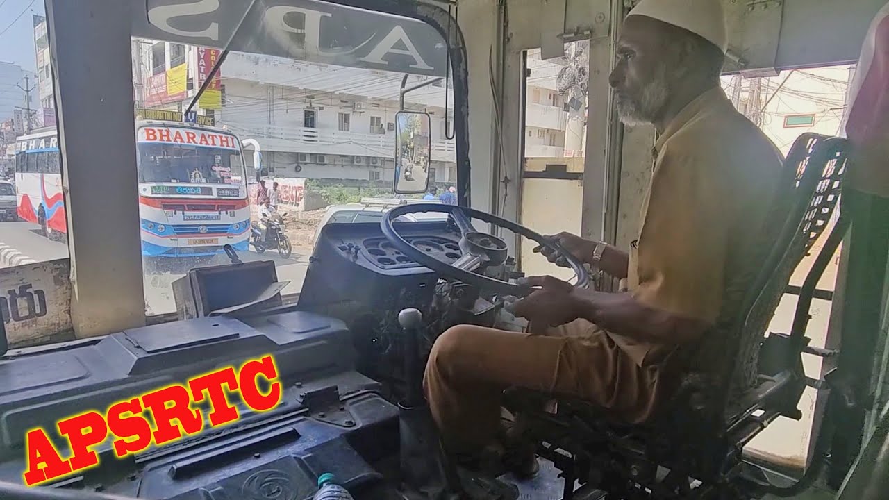 APSRTC bus in Tirupati city - Bus videos