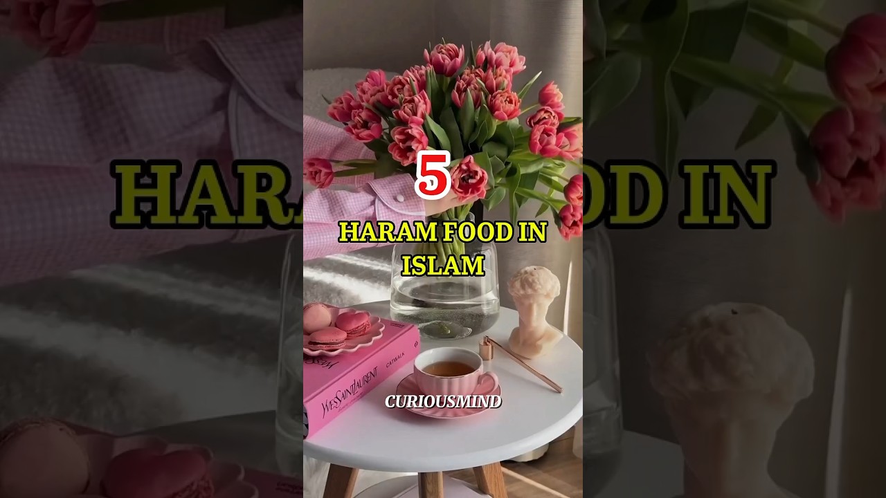 5 Haram food in Islam❌ 