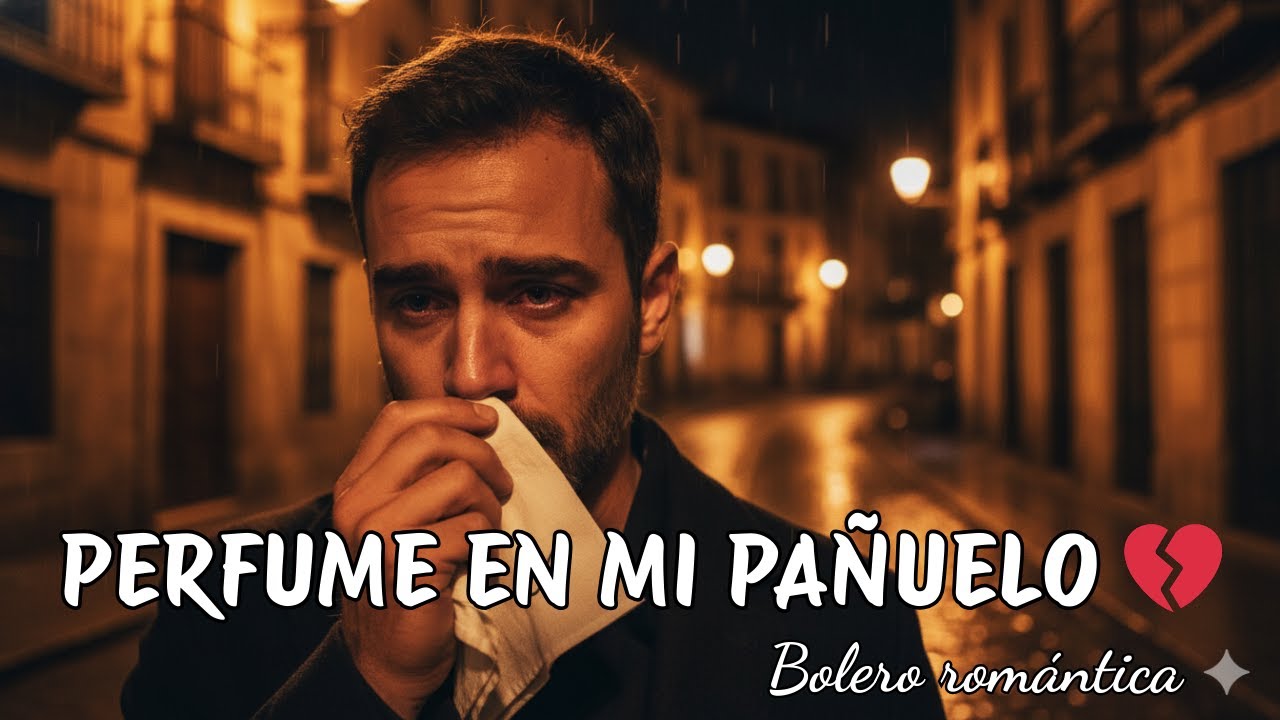 PERFUME EN MI PAÑUELO 💔 | Bolero Romántico (Voz Masculina) | Nostalgia & Amor Imposible #bolero