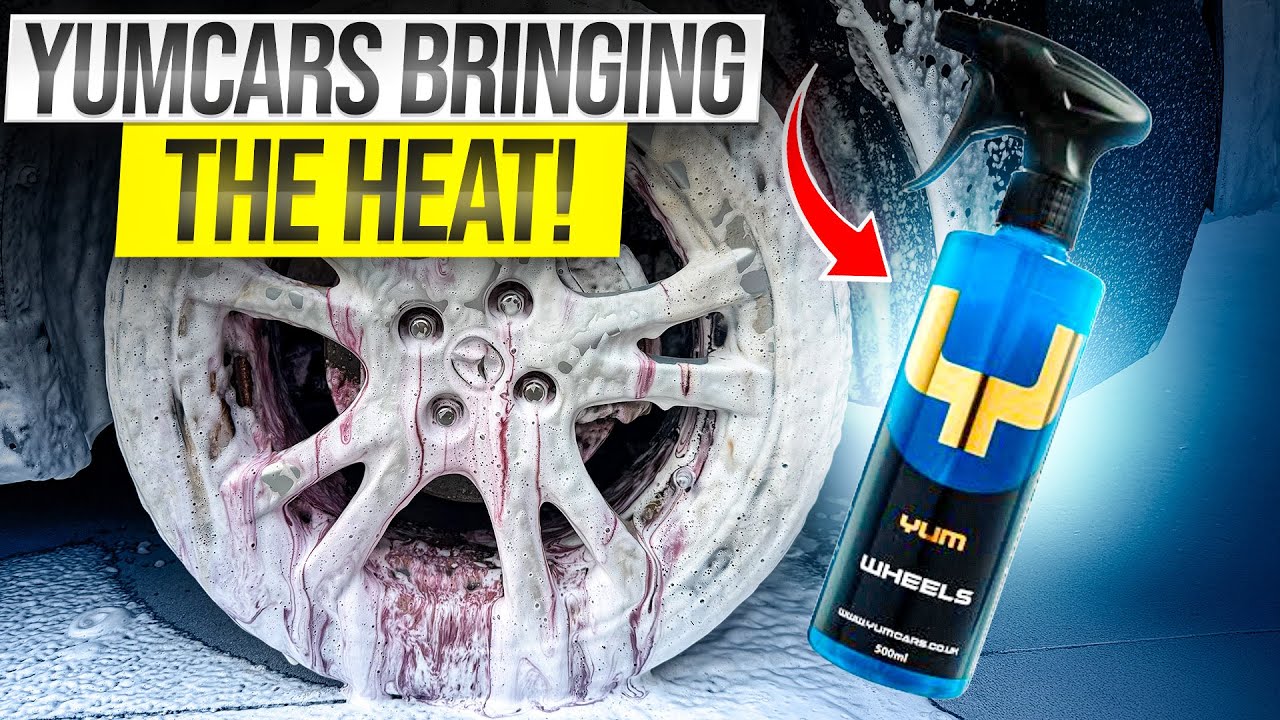 YumCars Bringing The HEAT With Their Wheel Cleaning Combo!