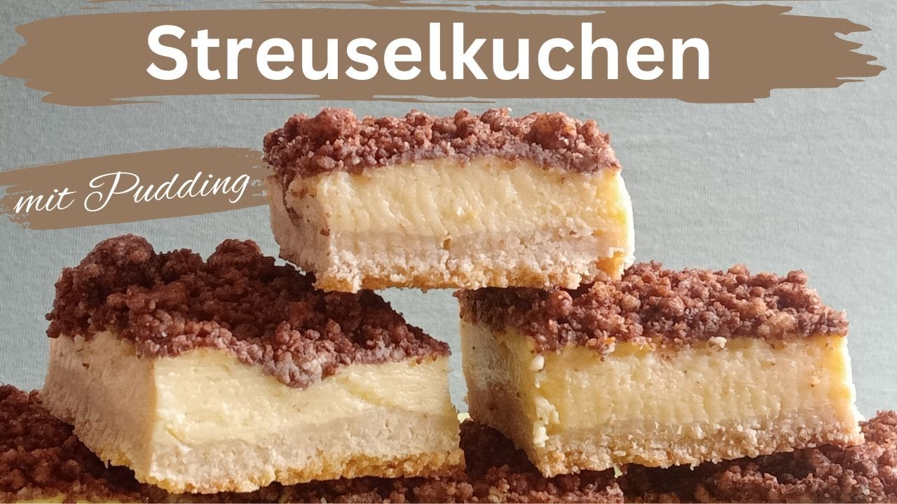 Pudding Streuselkuchen