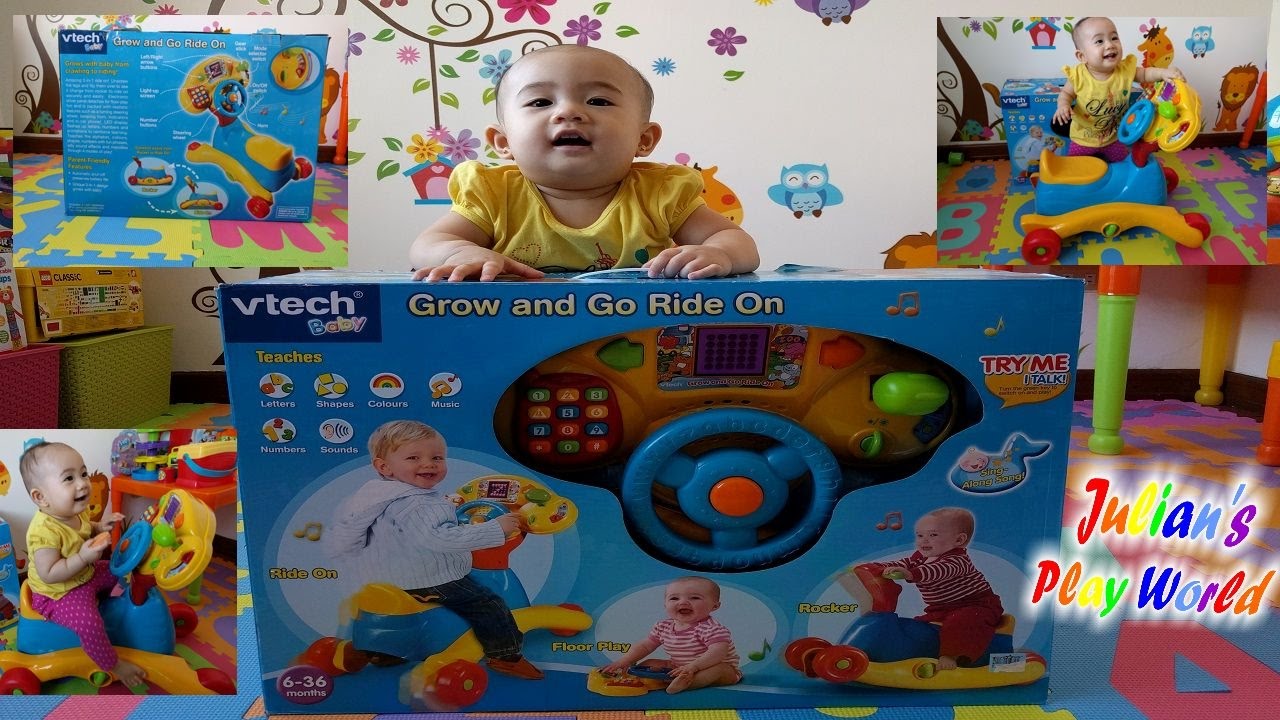 Vtech Baby Grow and Go Ride On | Baby Toys Review | Julian's Play World