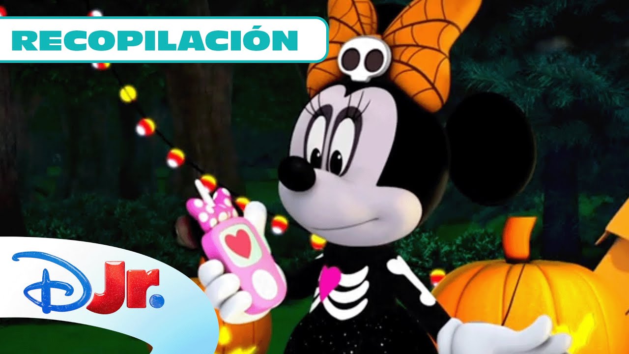 MICKEY & YO, LOS CUENTOS DE MINNIE: Celebra Halloween con Mickey y Minnie 🎃💖 | @DisneyJuniorES
