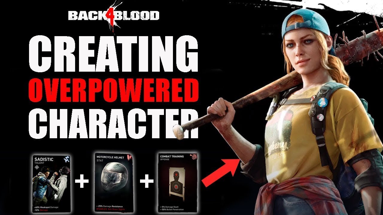 BACK 4 BLOOD - BECOME GOD WITH THIS BUILD (IMMORTAL)| NIGHTMARE BUILD | BEST DAMAGE DECK POST UPDATE