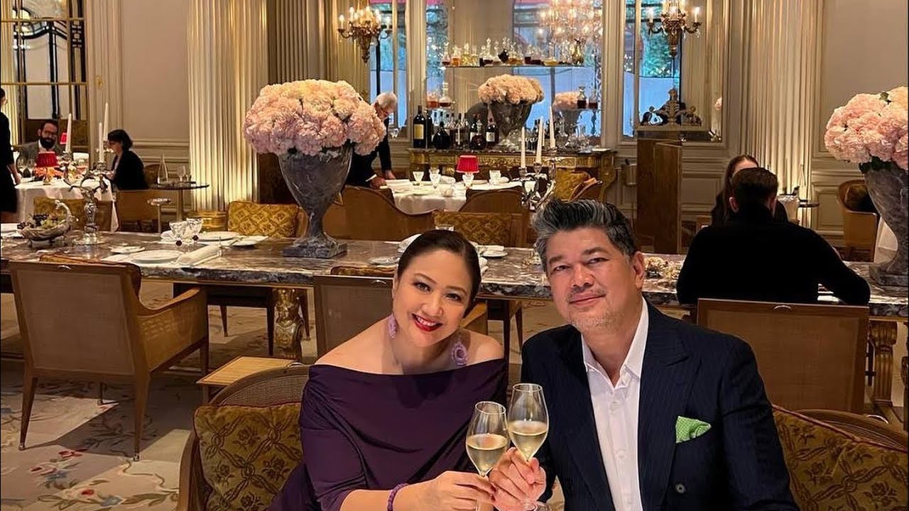 WE DINED LIKE ROYALTY AT PLAZA ATHENEE JEAN IMBERT RESTAURANT 🍷 🥂 🥄 / PARIS 🇫🇷 Vlog Series
