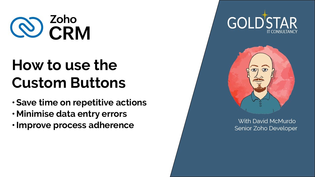 How to Use Custom Buttons in Zoho CRM