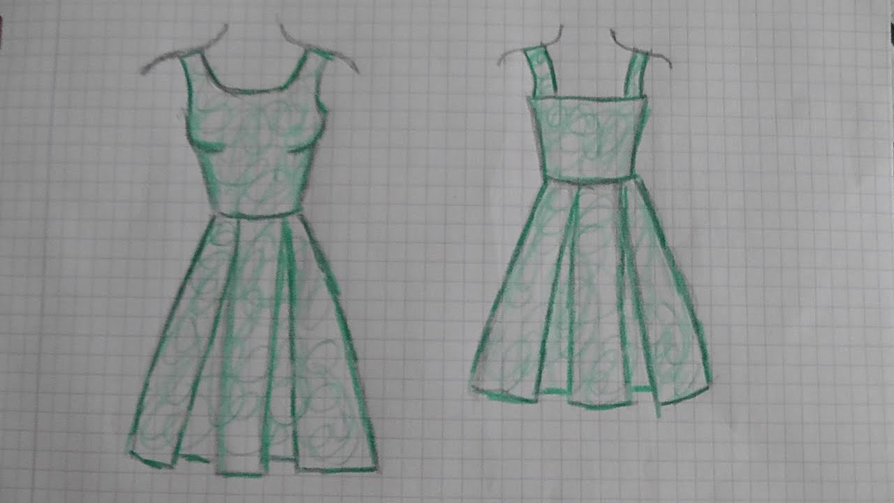 VESTIDO DE ENCAJE CON FUELLES
