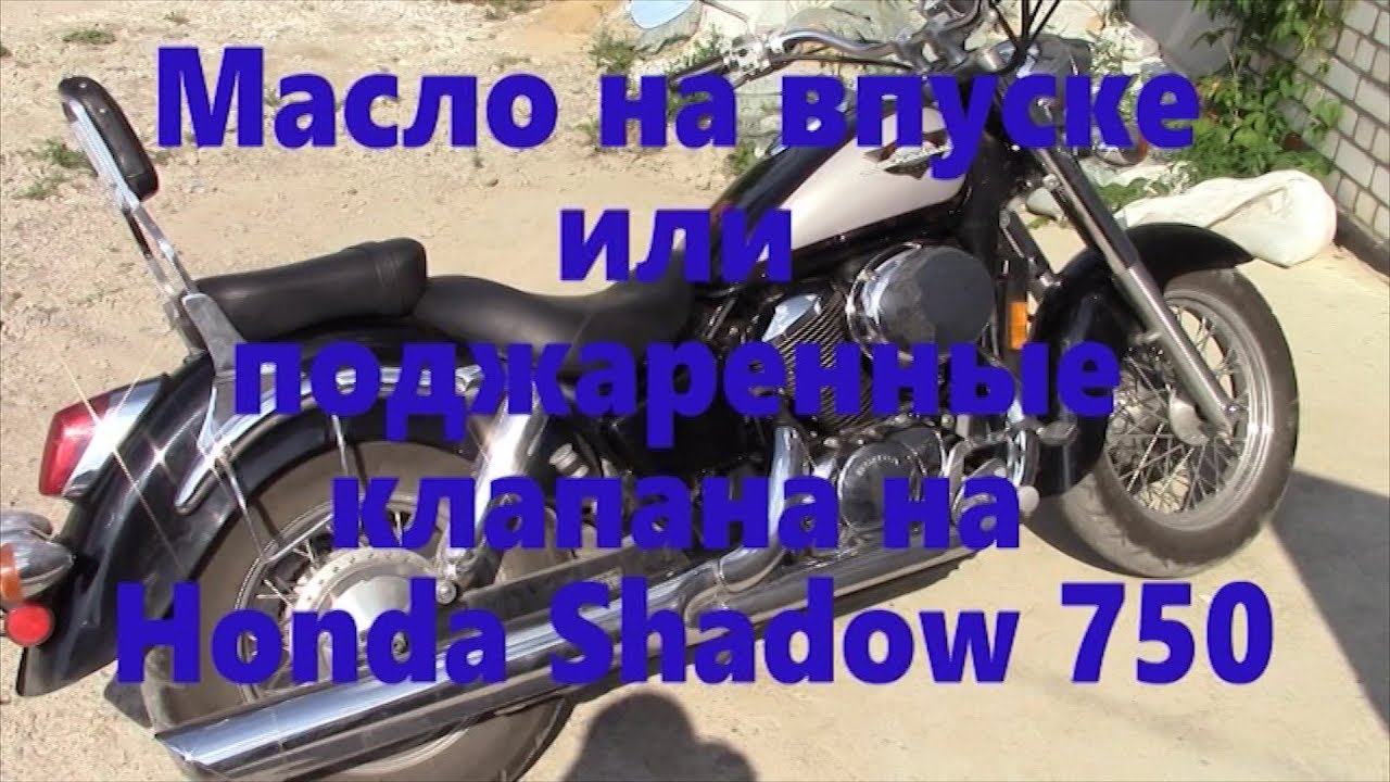 Ремонт мотоцикла HONDA Shadow 750