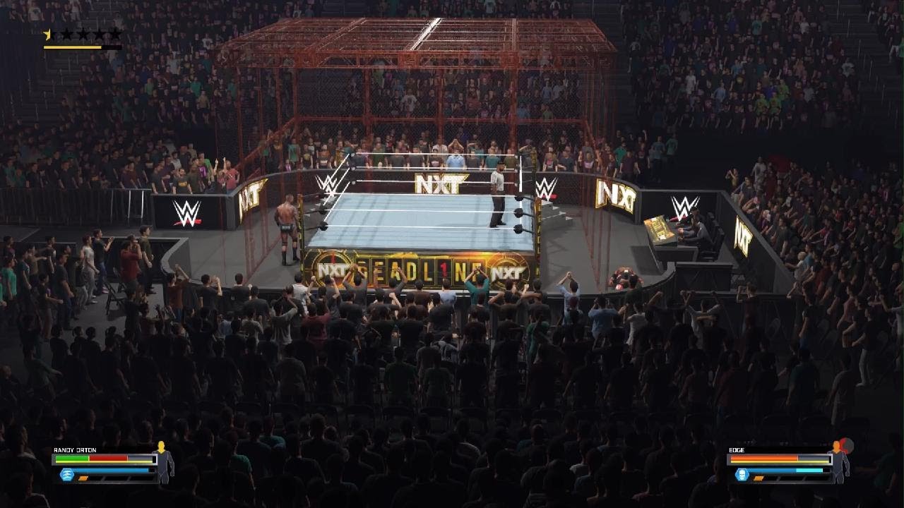 WWE 2K25 - Randy Orton vs Edge | HELL IN A CELL MATCH | PlayStation 5