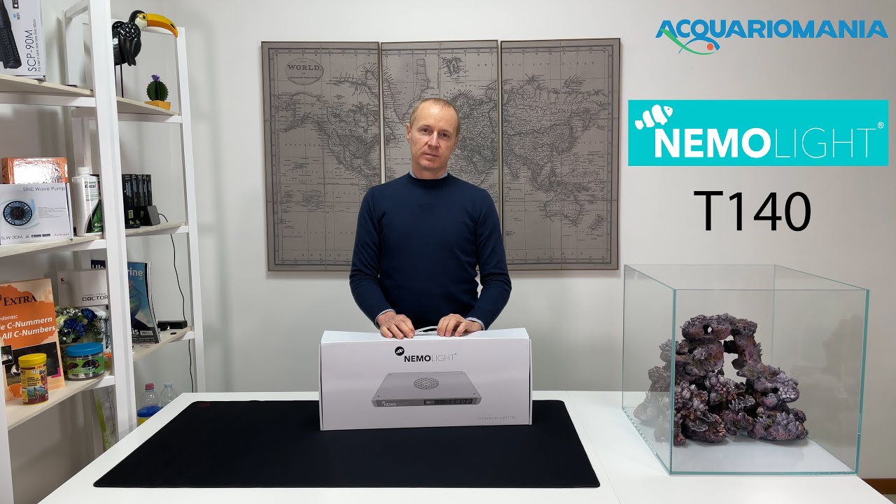 Unboxing Nemolight T140 Lampada per Acquario Marino