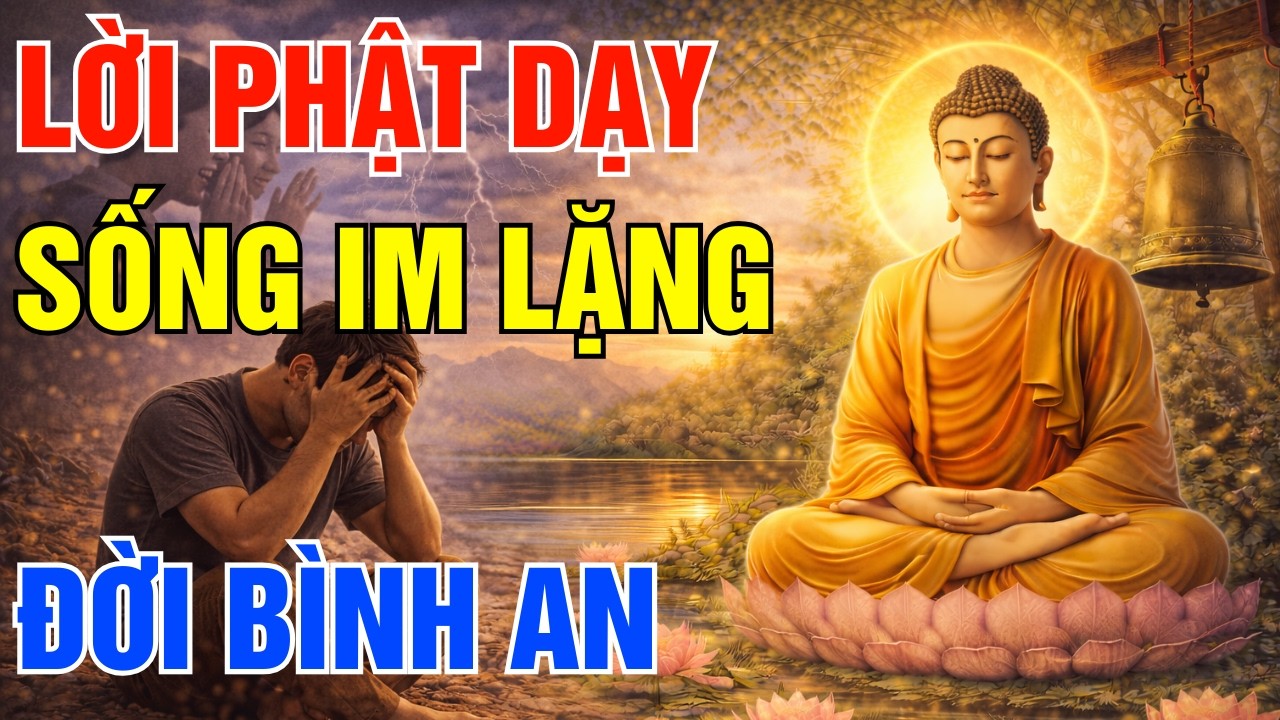 Im Lặng Là Trí Tuệ - Lời Phật Dạy Khiến Bạn Buông Bỏ Mọi Phiền Não Trong Cuộc Sống!| Gieo Bình An