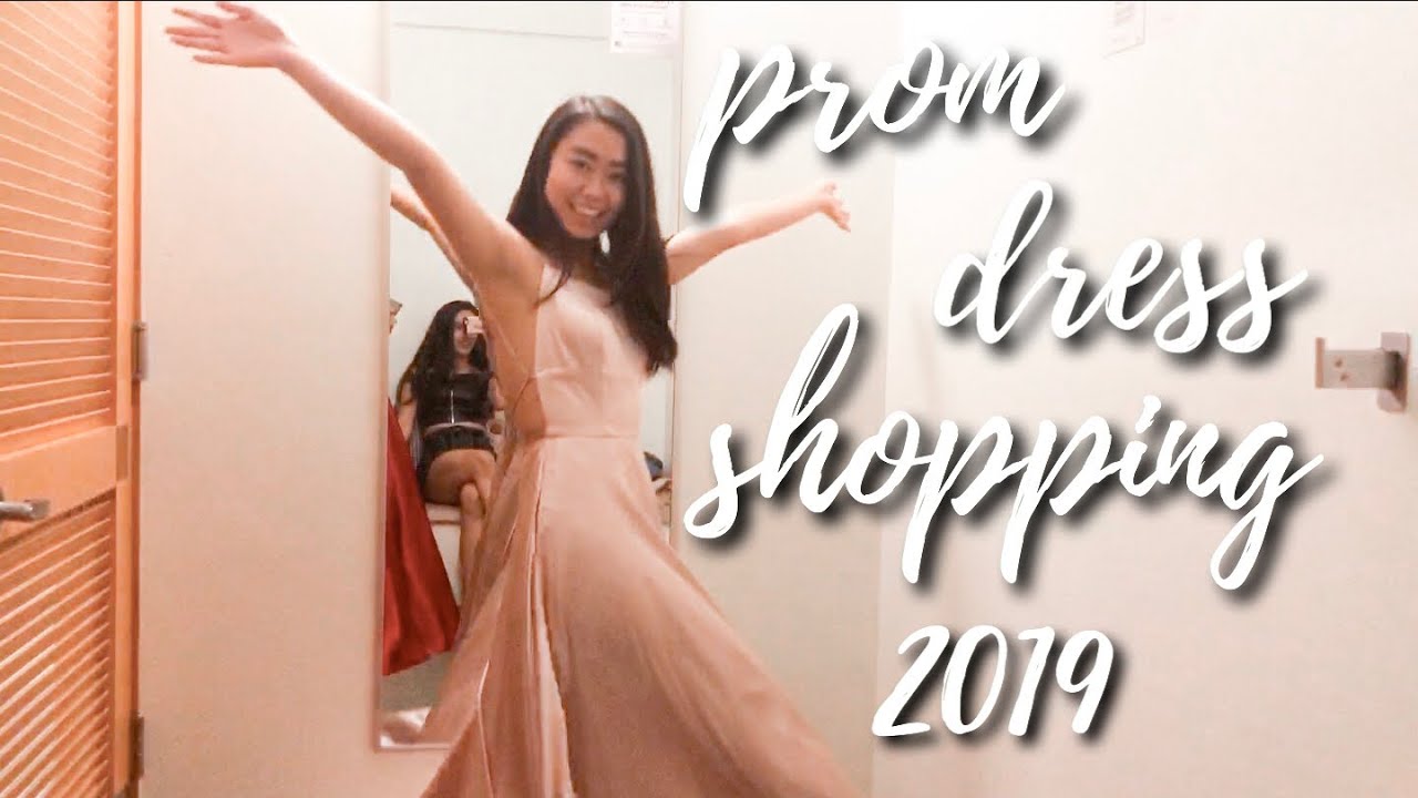 prom dress shop w/ me 2019