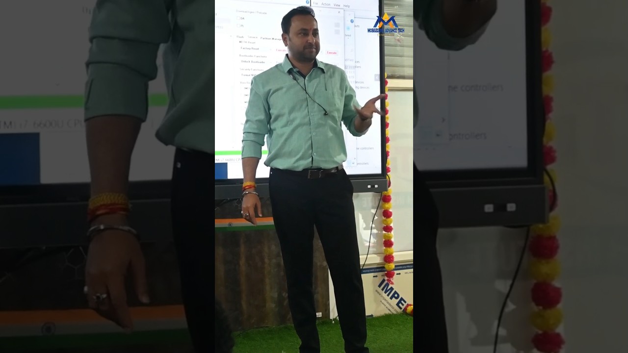 Advance Mobile Software Class By Chandresh Sir in Advance Tech #shorts #mobileinstitute