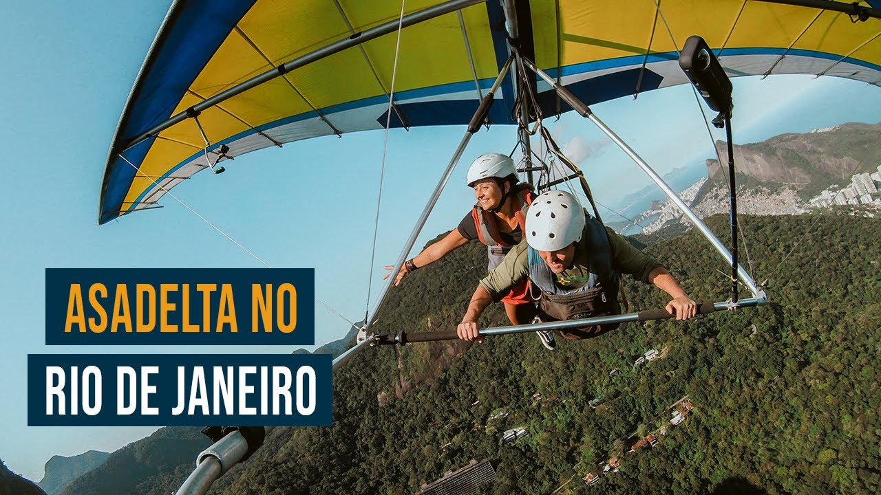 Como é voar de asadelta no Rio de Janeiro 2022