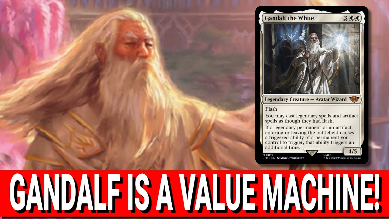 EDH/Commander Gandalf the White Deck Tech Card by Card