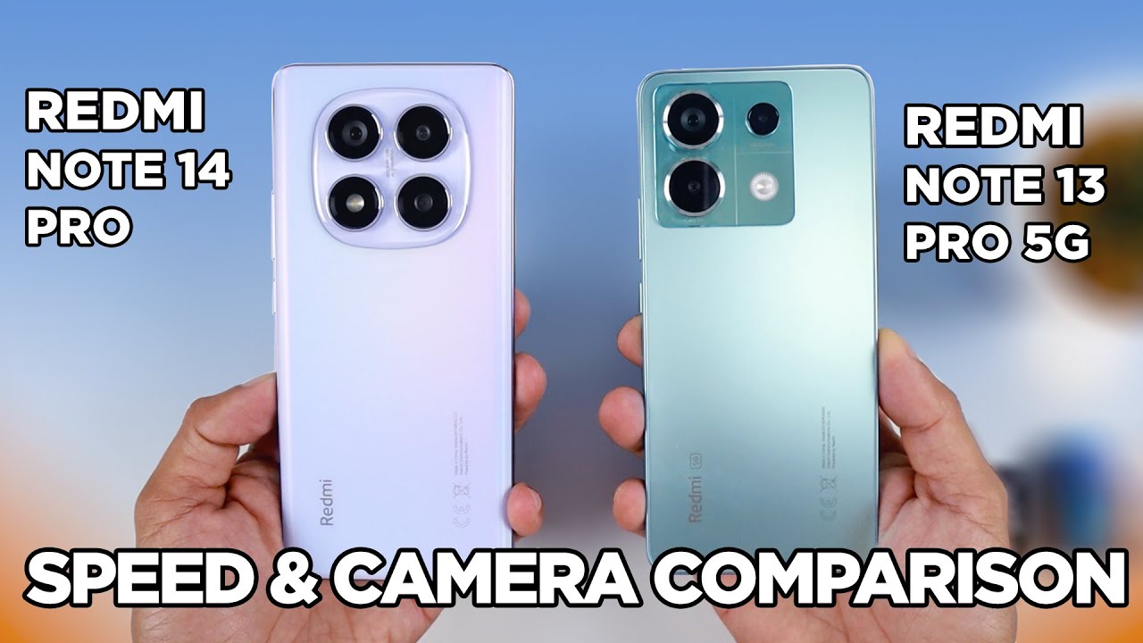 Redmi Note 14 Pro & Redmi Note 13 Pro 5G SPEED TEST & CAMERA Comparison | Zeibiz