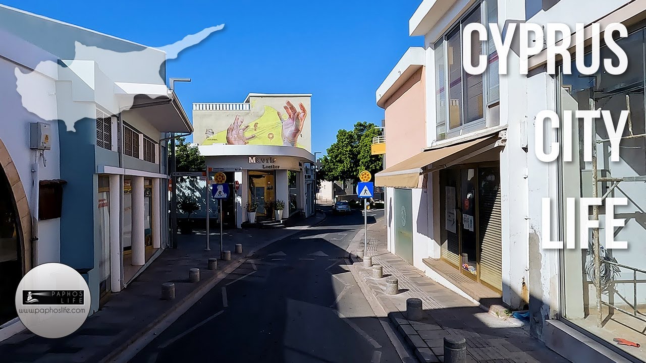 A Drive Around Paphos City - With Commentary!