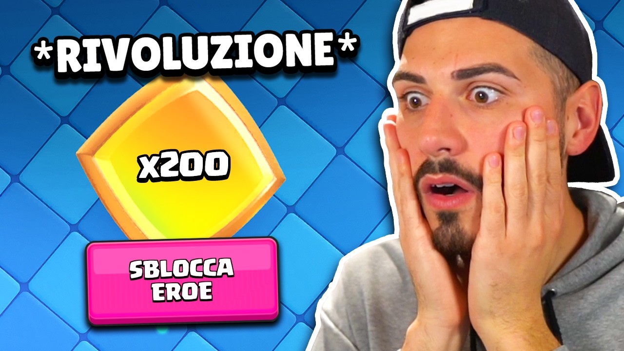 EROE GRATIS a SCELTA... RIVOLUZIONE su Clash Royale!