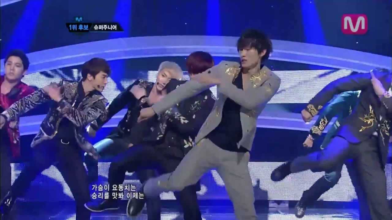 Super Junior(슈퍼주니어) - Sexy Free & Single 120712 Mcountdown