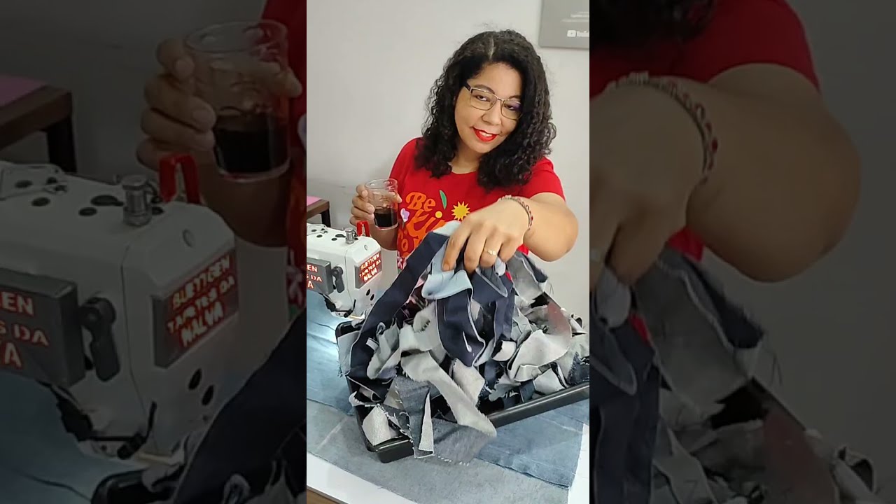 TIRAS FINAS DE JEANS QUE VAI PRO LIXO COM CERTEZA TAPETE VALIOSO 🤑 VEJA