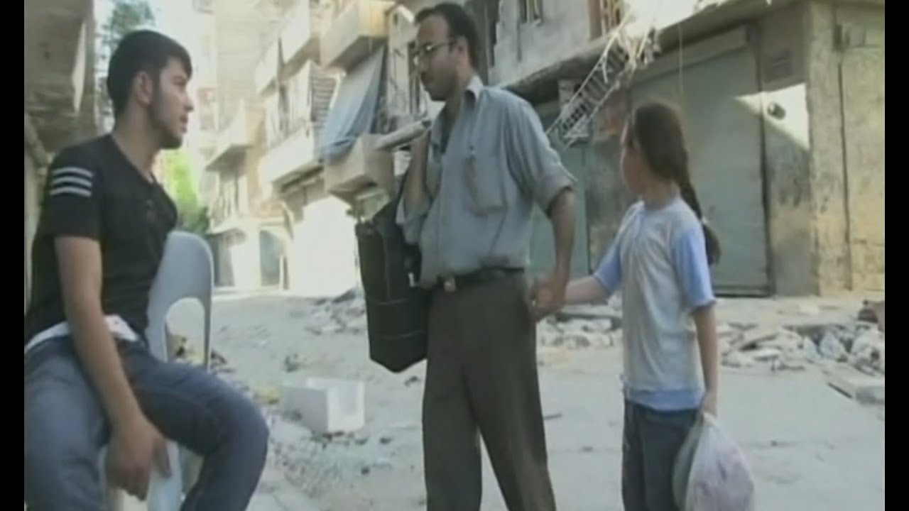 Aleppo ein Jahr nach Ausbruch des Bürgerkriegs 2012