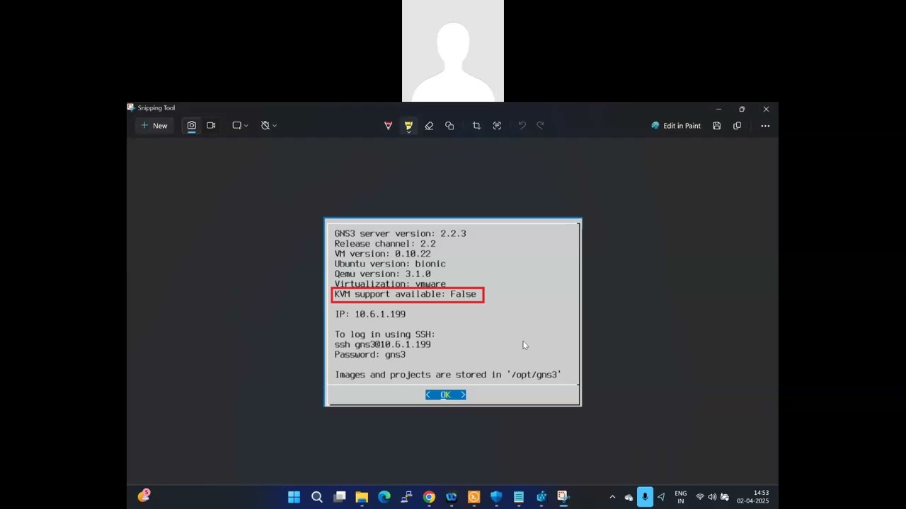 KVM Support Available False to True | GNS3 VM Easy 3 steps