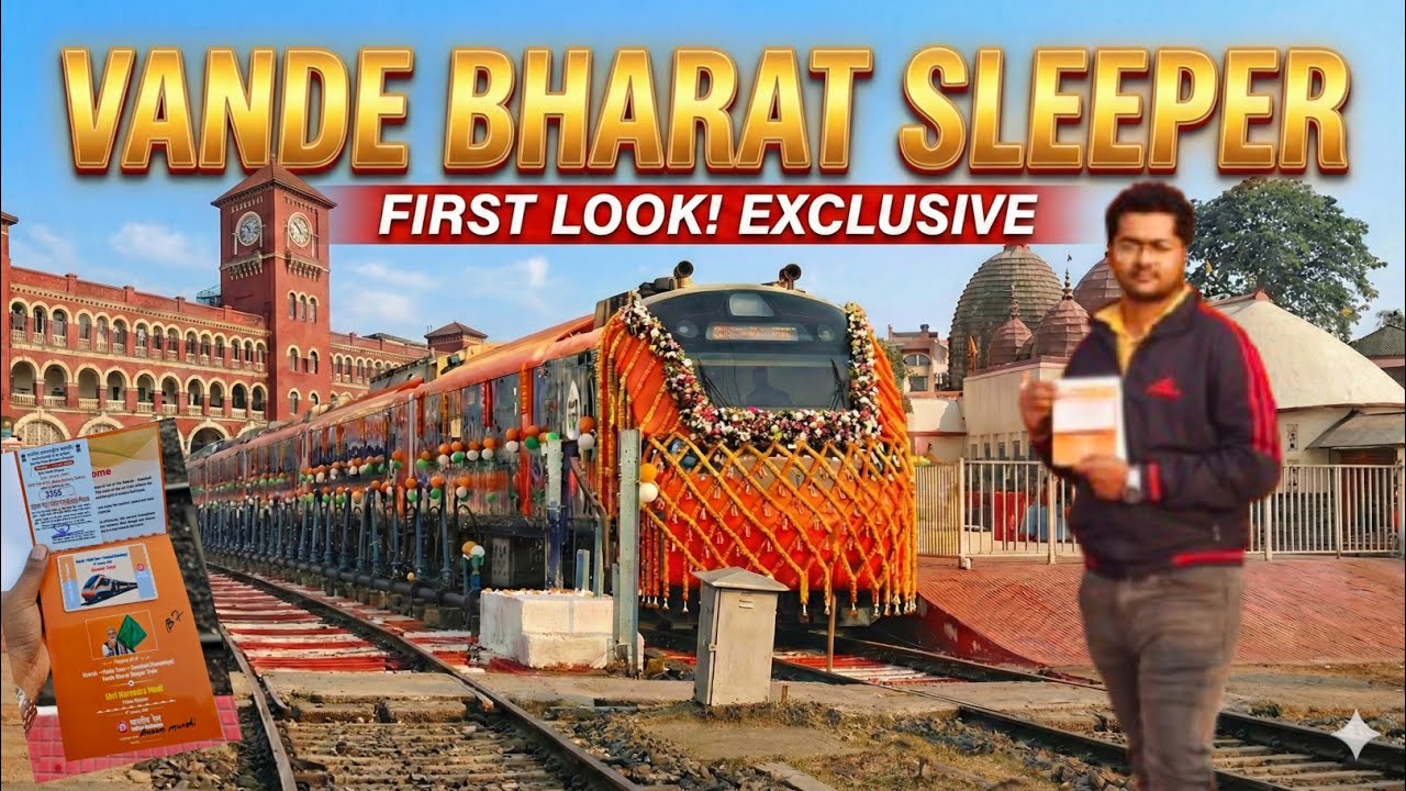India's First Vande Bharat sleeper exclusive Video ❣️