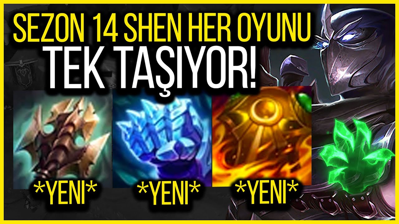 Doran Kılıcı Shen Gerçekten Bozuk! Tank Oynuyoruz Ama ADC Kesiyoruz Bu Ne LAN?????