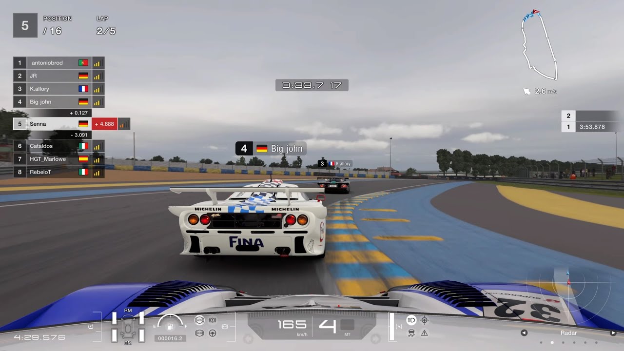 Gran Turismo 7 | Daily Race | Le Mans | Honda NSX GT500