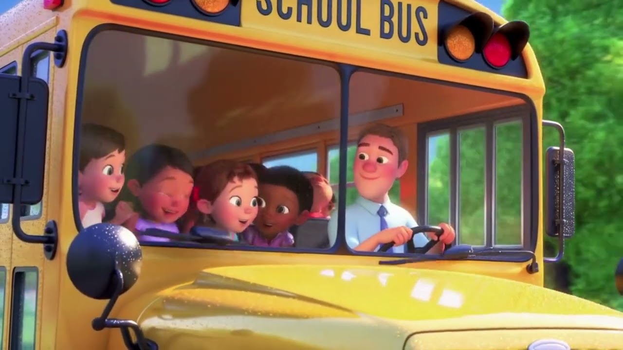 Wheels on the Bus Song 🚍 | Nursery Rhyme for Kids | Toddler Learning Video