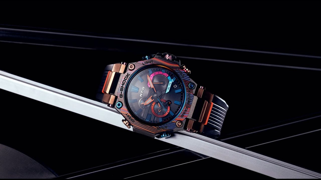 G-Shock MT-G Rainbow Mountain Limited Edition Watch MTG-B2000XMG-1A