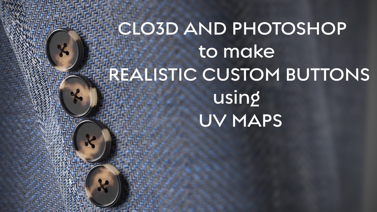 Making Custom Buttons for Clo3D in Photoshop