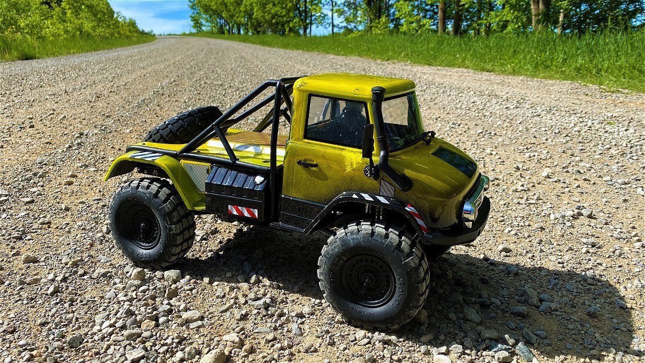 AXIAL RACING SCX10II UMG10 VALLEY CRAWL 4K - MULMUR, ONTARIO #axialracing #umg10 #unimog #benz