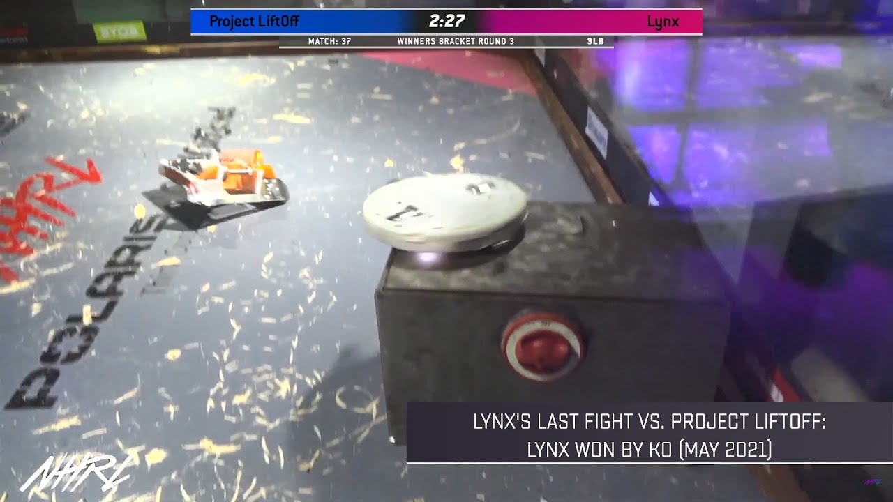 Project Liftoff vs Lynx - 3lb Robot Combat