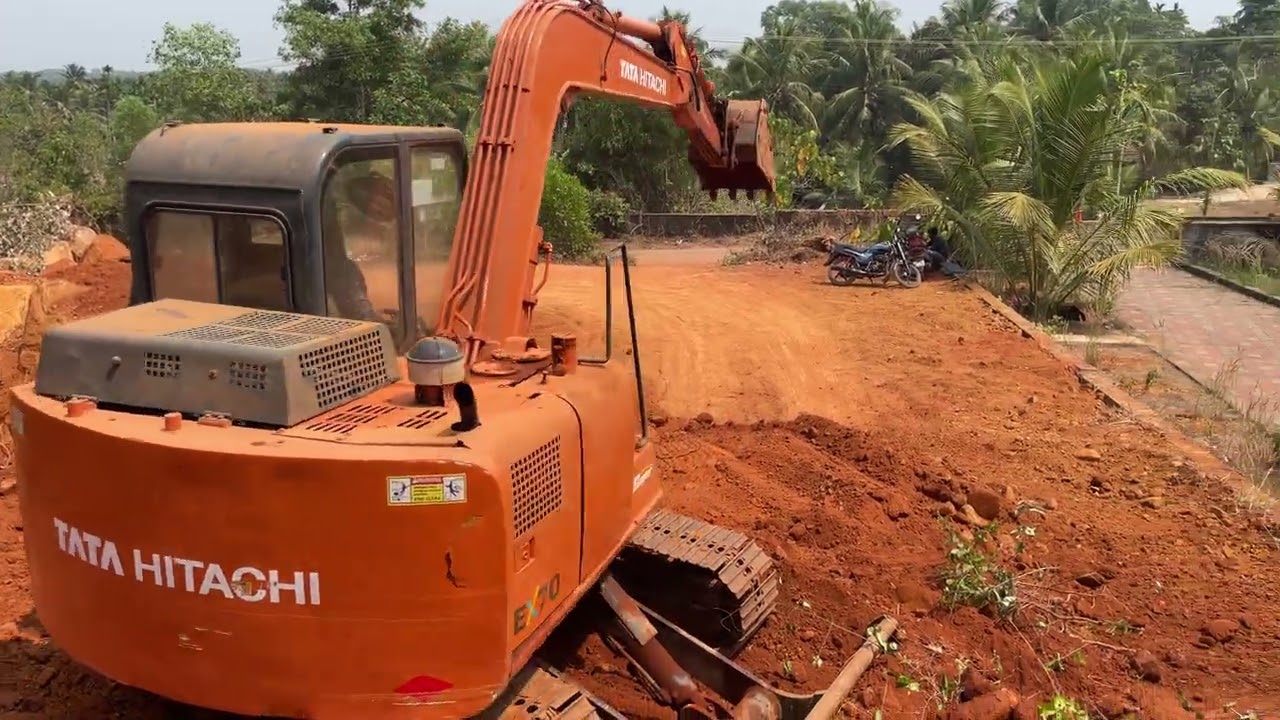 Amazing Tata Hitachi Soil Digging Work 👌| Extremely Hitachi Powerful working 🔥|