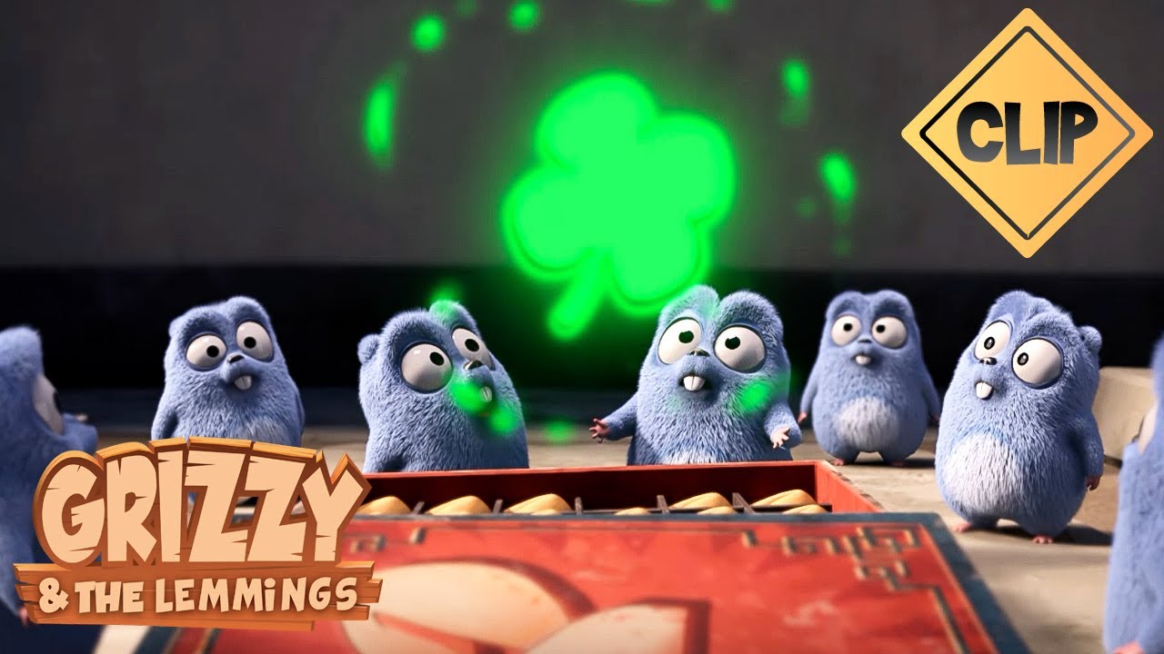 🍀 La chance des Lemmings 🐻 Grizzy & les Lemmings