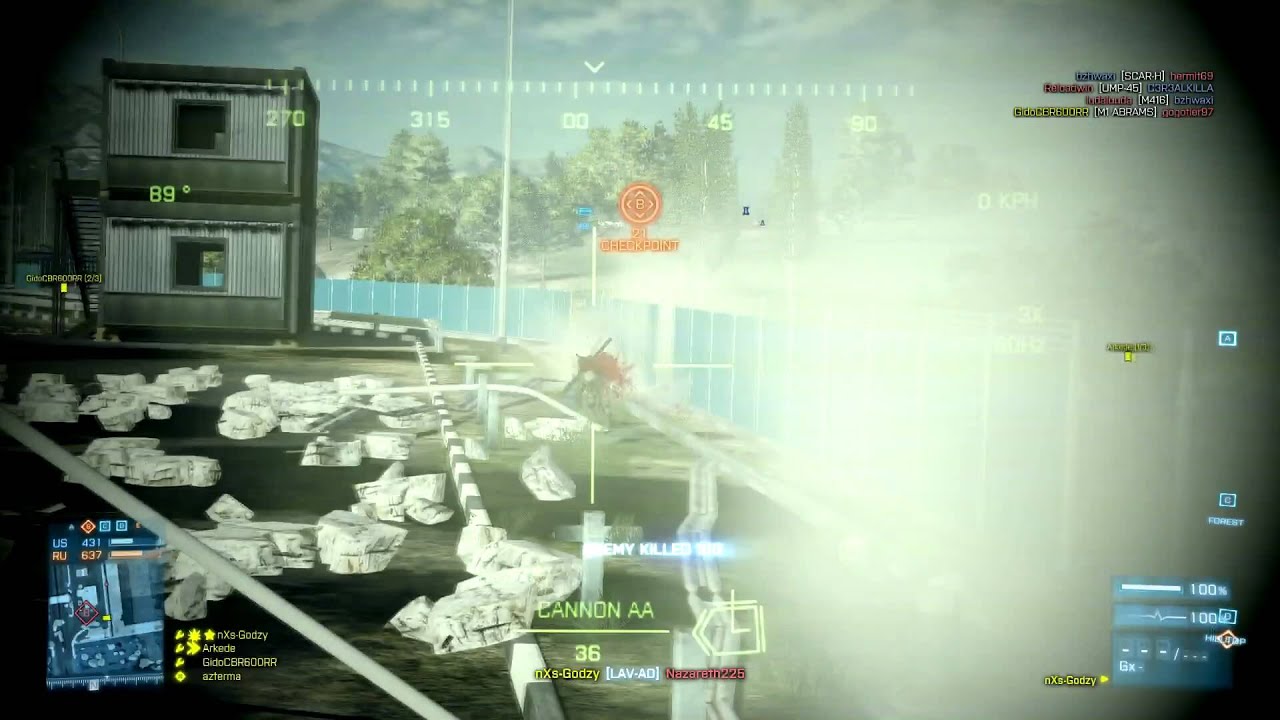 Battlefield 3 - Clear Skies, Mobile AA.