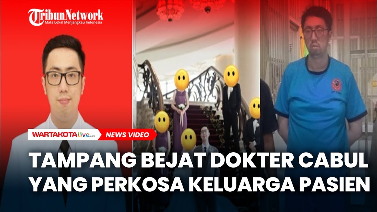 Tampang BEJAT Dokter Cabul yang Perkosa Keluarga Pasien di Bandung​​​​