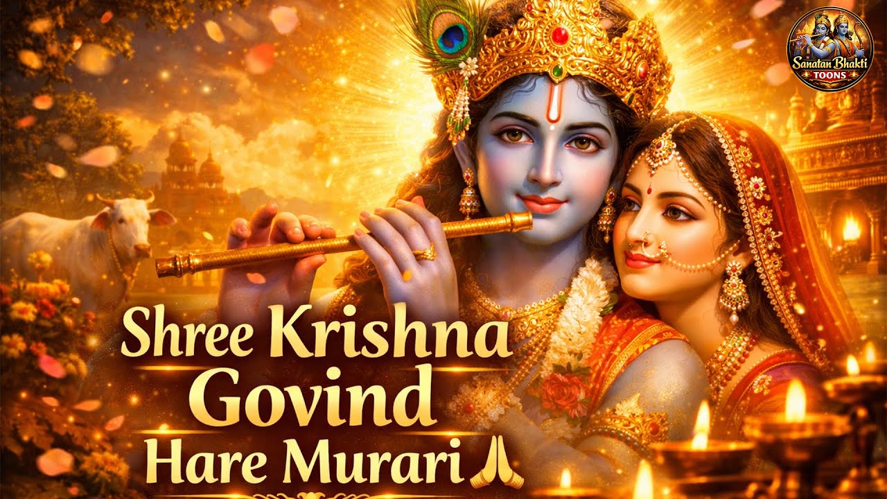 Shree Krishna Govind Hare Murari  | Most Peaceful Krishna Bhajan #krishnabhajan #bhaktisong