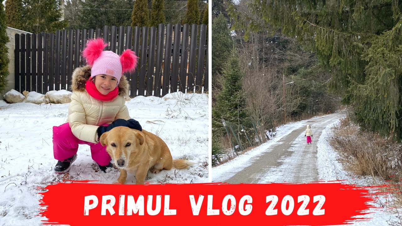 Invat sa fac Clatite | Zapada in Casa! | Primul Vlog 2022