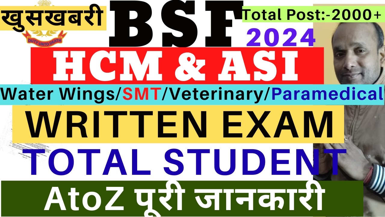 BSF HCM Total Student For Written Exam 2026 😍 BSF Total Student For Written Exam ❤ BSF Total Student