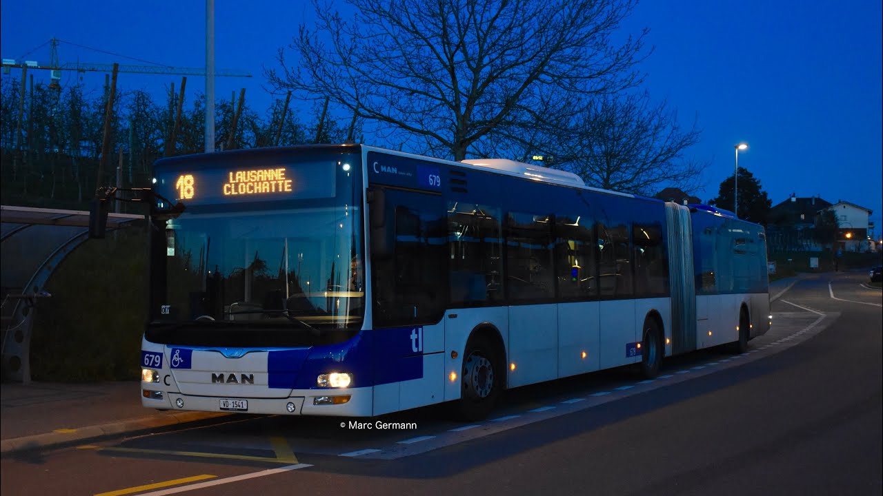 De Crissier Timonet à Lausanne Clochatte / Ligne 18