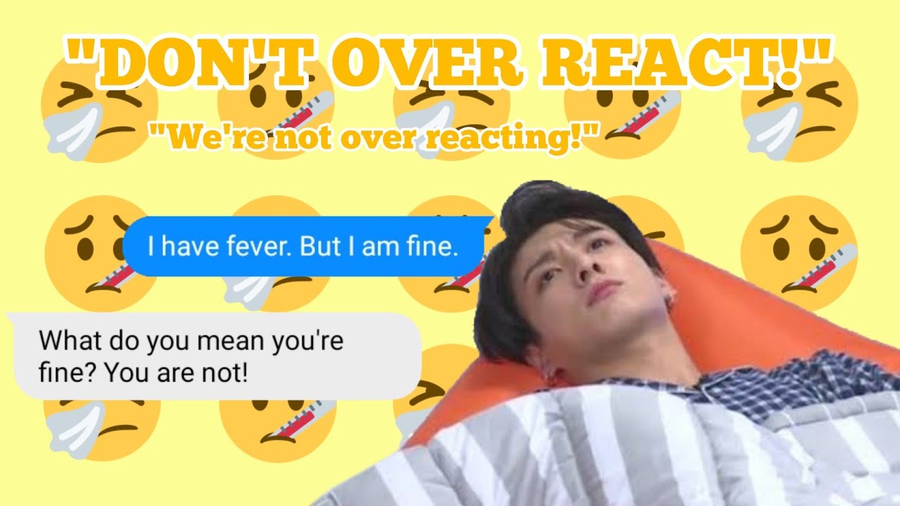 bts texts - jungkook is sick (hyungs to the rescue)