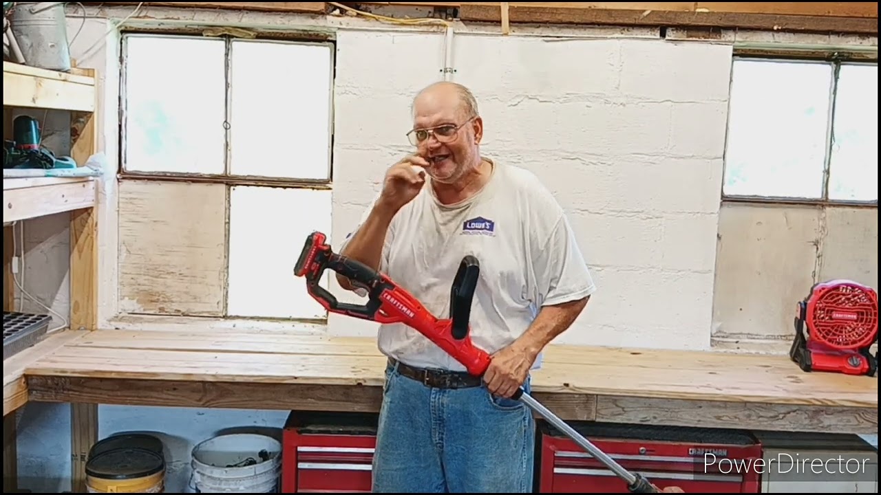 Review on craftsman 20v string trimmer/ blower combo
