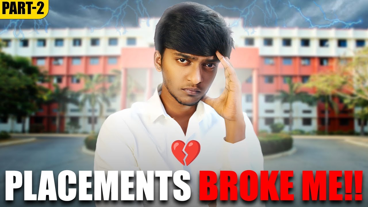 Got Rejected by 8 Companies.! 😔 | My Real Placement Story..