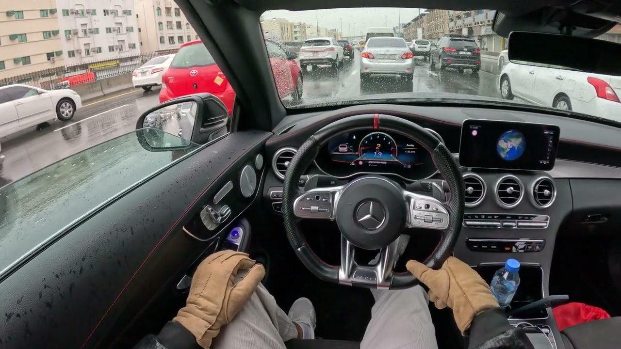 2022 Mercedes-AMG C43 Coupe POV Test Drive by kmcars
